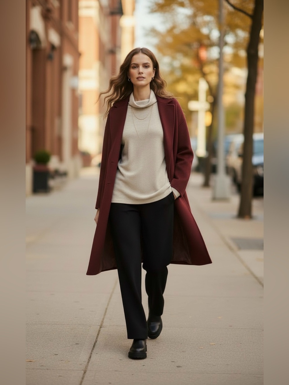 (#95) Aritzia WILFRED FREE Mars Long Sleeve Top